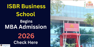 ISBR Begins MBA Applications 2026; Apply by Dec 23 @isbr.in